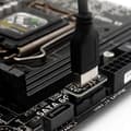 Pikkukuva 5 / 5: USB 3.0 Sisäinen Header - USB 3.1/3.2 TypeC Etu TypeE -sovitin emolevylle GZ ft
