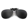 Clip-on Aviator Solglasögon Pilotglasögon Svart svart black
