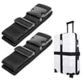 2-pack bagagerem bagagerem svart svart black