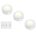 LED-spotlight med fjärrkontroll 3-pack