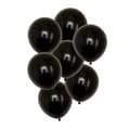 100-pak sorte balloner 26cm Latex Fest Fødselsdag sort black