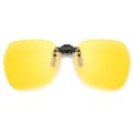 Clip-on Solglasögon för Glasögon - Nightvision Gul yellow