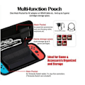 Miniatyrbild 4 av 5: Väska för Nintendo Switch Hårddiskväska Svart