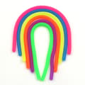 Monkey Noodle Fidget Leke, 9 stk, Fidget Nudler, Elastiske Strenger Fidget Leker, Sensoriske Nudler, Sensoriske Leker, Beroligende Leker, Elastiske Leker, Leker