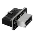 Miniatyrbillede 1 af 5: USB 3.0 Internt Header til USB 3.1/3.2 TypeC Front TypeE Adapter Til MotherboaGZ ft