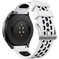 Miniatyrbild 2 av 4: Armband Kompatibelt med Huawei Watch GT2e, Sport Vattentätt Mjukt Silikon Ersättningsarmband - Svart+Röd+Vit