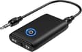 Miniatyrbillede 1 af 5: Bluetooth 5.3-modtager, 3,5 mm jack-biladapter, 2-i-1 Bluetooth-auxiliary til bil, egnet til biler