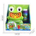 Miniatyrbild 1 av 5: Groda Batteridriven Bubbelblåsare med Bubbellösning Grön