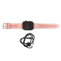 Smartwatch med EKG, puls, blodtryk, søvn, skridttæller Pink Pink
