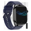 Smartwatch med EKG, puls, blodtryk, søvn, skridttæller Blå Blue
