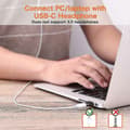 Pikkukuva 3 / 3: Usb C Naaras - Usb Uros -sovitin, (2 kpl) Type C - Usb A -laturi