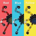 Miniatyrbillede 3 af 8: Fidget Spinner - Sejt design - Fidgetlegetøj - Kreativt transformerbart fingerspidsgyro - Spinner mech - Kædeleje - Sjovt dekompressionslegetøj - Anti-angst (rød)