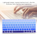 Miniatyrbillede 2 af 7: 1 stk. Multicolor Støv- og Vandtæt Tastaturbetræk til Apple Magic Keyboard (Gradual Blue)