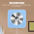 Pikkukuva 5 / 7: Uusi seinälle asennettava Bluetooth-CD-soitin kaiuttimella ja kaukosäätimellä (sininen)