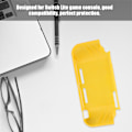 Miniatyrbilde 7 av 7: For Switch Lite spillkonsoll kontroller TPU beskyttende deksel med joystick-knapphetter sett gul