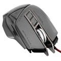 Miniatyrbilde 3 av 7: Gaming Mus Wired USB Optisk Mekanisk 7D Programmerbar 4 Farger Lys Datamus Sølv Grå