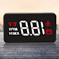 Miniatyrbilde 6 av 7: 12V Bil HUD Head Up Display Passer for OBD og GPS Dual System Bil Display