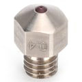 Miniatyrbillede 3 af 7: 3D-printerdyse i titaniumstål 0,4 mm MK8, kompatibel med høj temperatur PETG ABS PEI PEEK
