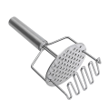 Miniatyrbillede 1 af 3: Kartoffelmoser i rustfrit stål, kartoffelpresser, kartoffelmoser hånd, moser køkkenredskab, presser til kartoffelmos, dobbeltpresningsdesign
