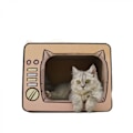 Miniatyrbilde 1 av 5: TV-kattklore i bølgepapp, katteklorebrett, slitesterke brettputer forhindrer møbelskade