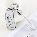 Miniatyrbilde 8 av 8: PIFOOG for Lexus nøkkelringdeksel Bling nøkkelring TPU bilnøkkelveske skallbeskytter Beskyttelse for Lexus GX ES NX LC RC LS UX tilbehør 4 knapper jentete