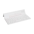 Miniatyrbilde 4 av 7: Bærbar tastatur, sammenleggbart, oppladbart, ultratynnt, robust, holdbart, komfortabelt, sammenleggbart tastatur for studier, reiser
