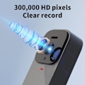 Miniatyrbillede 7 af 7: Intelligent visuel dørklokke videodørklokke kamera batteridrevet 4,3 tommer skærm tovejs intercom videoovervågning indbyggede højttalere