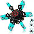 Miniatyrbillede 1 af 5: Fingertip Spin Top Legetøj, Fingertip Gyro Finger Hånd Spinner Legetøj Spinning Top Fokus Legetøj med Transformerbar Kæde Mekanisk Spiral Twister Stress Relief