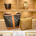 Miniatyrbild 3 av 5: Bucket Bag Väska Dam Pendlar Gammal Blomma Triumf Nisch Mode Crossbody Väska