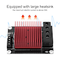 Miniatyrbilde 3 av 7: 3D-skrivervarmeapparatkontroller MKS MOSFET for Heatbed Extruder MOS-modul med 15A-kabel