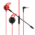 Miniatyrbillede 4 af 7: In-Ear Video Game Headset Mobiltelefon Computer Universal Game Earbuds Mikrofon