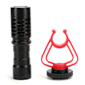 Miniatyrbilde 5 av 7: Bærbar Mini Vlog-opptaksmikrofon Audio Video Mic for SLR Smartphone Live Streaming