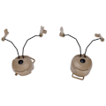Miniatyrbild 3 av 7: Hjälm Arc Rail Adapter Headset Hållare Upphängningshörlurar Fäste för Comtac I II för MSA för Sordin HeadsetBrun