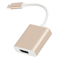 Miniatyrbild 3 av 7: Typ C till HD Multimedia Interface-adapter Stöd 4K 10GBit Båda sidor Insatt Plug and Play USB C till HD-adapter Guld