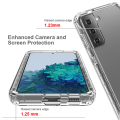 Miniatyrbild 2 av 5: JUSTUP för Samsung Phone Case Heavy Duty Protective Anti-Slick  Soft Back Shell Hard PC Front Open Frame Slim Phone Cases för Samsung Galaxy S21 Ult