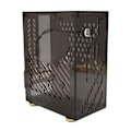 Pikkukuva 7 / 7: Mini ITX -kotelo 4,3 l läpinäkyvä akryylipaneeli 360 asteen jäähdytys pehmustetut jalkatyynyt Mini PC -kotelo FLEX 1U -virtalähteelle 2,5 tuuman SSD musta