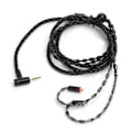 Miniatyrbillede 2 af 7: 25 Core Silver Plated Cable OFC Upgrade Audio Cable til MMCX Connector til Shure SE215Black 2.5 Balanced Head