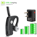 Miniatyrbillede 7 af 7: K-Shape Struktur Enkelt Bluetooth Trådløs Øre Krog Walkie Talkie Headset To-vejs Radio Headset