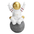 Pikkukuva 2 / 7: Söpö astronautti langaton Bluetooth-kaiutin TWS Mini kannettava kaiutin FM-muistikortillaKultainen