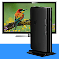 Miniatyrbillede 3 af 7: TV Set Top Box PC Monitor Receiver Speaker Ekstern LCD CRT VGA Tuner HDTV 1080P