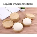 Miniatyrbillede 3 af 7: Udpak Steamed Stuffed Bun Squeeze Toy, Slow Rising Bun Squishies Simulation Decompression Toy, til børn og voksne