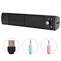 Miniatyrbillede 3 af 7: SADA V-117 Kablet Computer Audio 3W Hjemme Desktop Lille Højttaler Notebook Subwoofer til Surround Sound