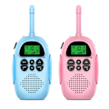 Miniatyrbild 1 av 8: Walkie Talkies för barn Uppladdningsbara 1500Mah Lång räckvidd Walkie Talkie för pojkar flickor, med 22 kanaler 2-vägs radio och LCD-skärm, leksaker present, 2 st