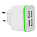 Miniatyrbilde 1 av 7: Universell 4-porters USB-lader laderhode for smarttelefon nettbrett