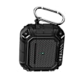 Miniatyrbillede 4 af 7: Hovedtelefonbeskyttende TPU-etui Anti-tabt med karabinhage til IOS Earbuds 3 Sort Sort