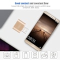 Miniatyrbild 7 av 7: 3PCS Bärbar Mini Metall USB3.0 till Typ-C OTG-Anslutningsadapter (Guld)
