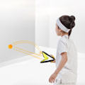 Miniatyrbillede 2 af 8: Bold og Fang Spil Børns Håndfang Bold Racket Legetøj til Børn Racket Kast Bold Bordtennis Håndklip (2 stk. Racket 4 stk. Bolde)