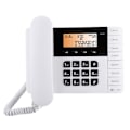 Miniatyrbillede 4 af 7: W598 Trådløs fastnettelefon til hjemmet, skrivebordstelefon, mobiltelefon til hjemmekontor, skrivebordstelefon, hvid