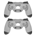 Miniatyrbilde 5 av 7: Håndtak Stativ Lader for Switch Slitasjebestandig Spillkontroller Stativ Lader Svettebestandig Håndtak Kit for SwitchGrå