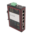 Miniatyrbillede 5 af 7: Industriel Ethernet-switch 5 porte 100 Mbps DIN-skinne IP40-beskyttelse Uadministreret netværksswitch til overvågningsindustrien
